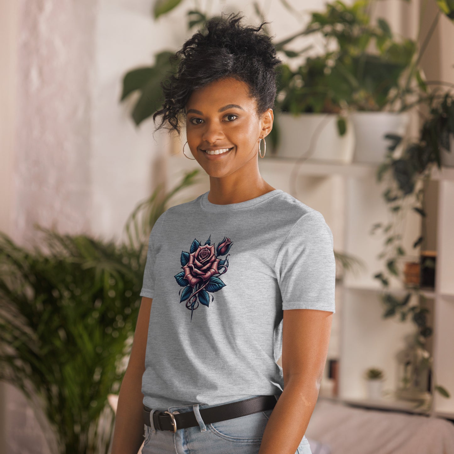 Unisex T-Shirt Rose #1