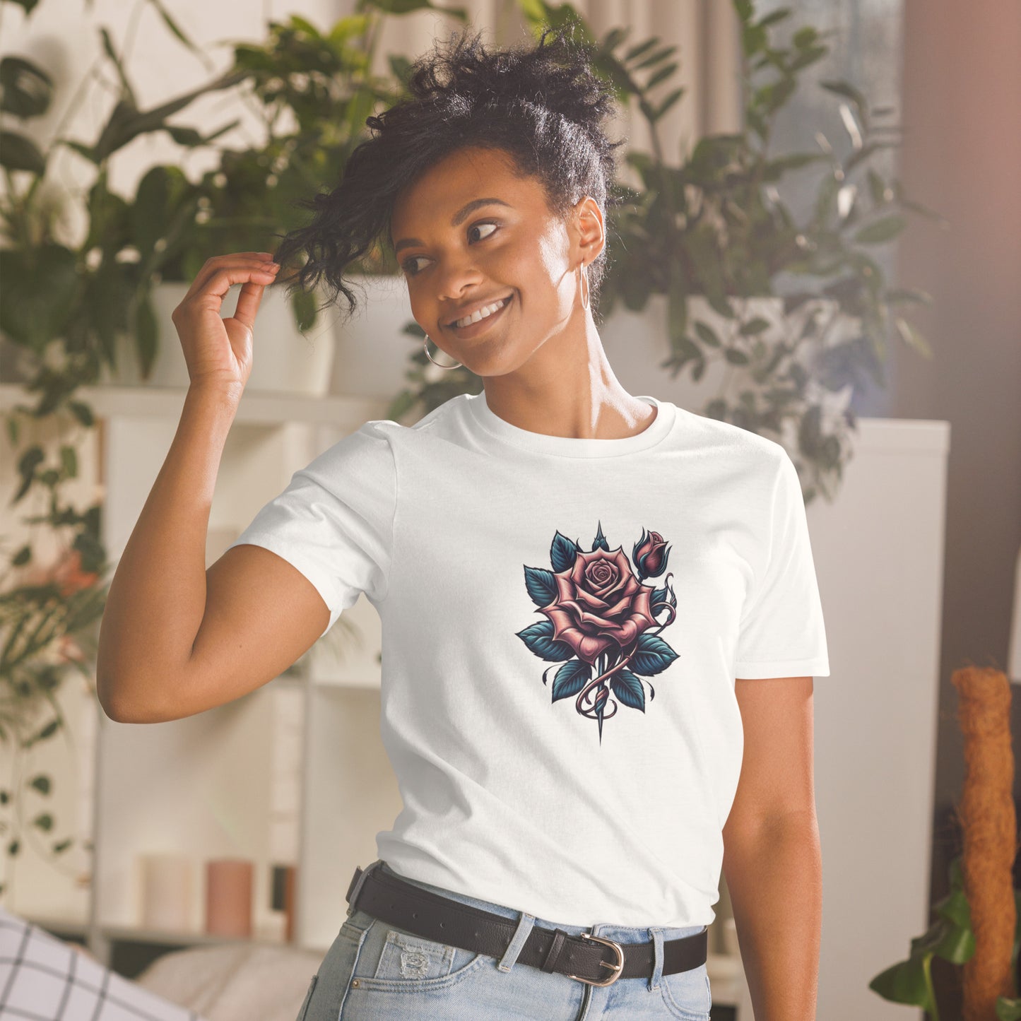 Unisex T-Shirt Rose #1