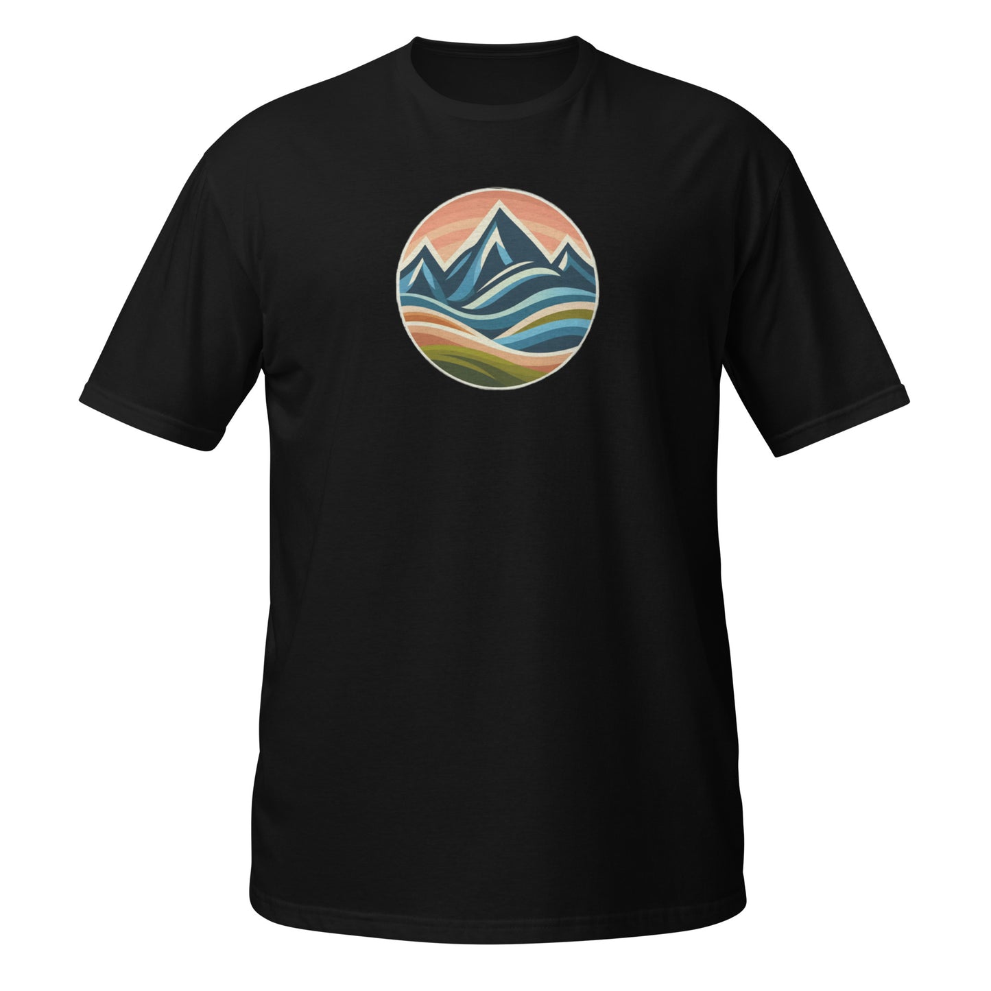 Unisex t-shirt mountains #1