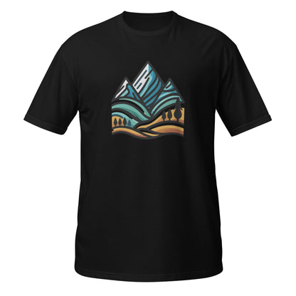 Unisex t-shirt mountains #3