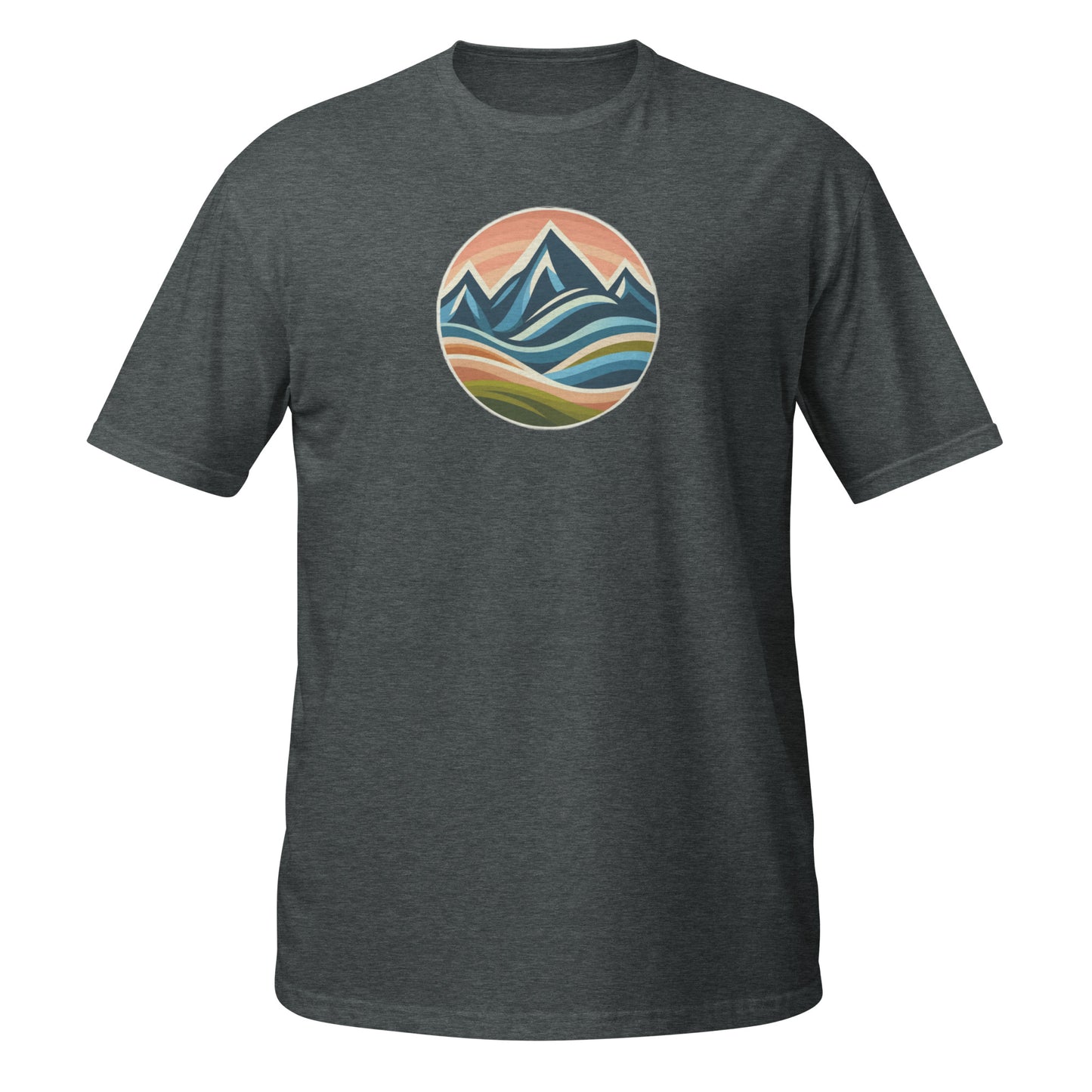 Unisex t-shirt mountains #1