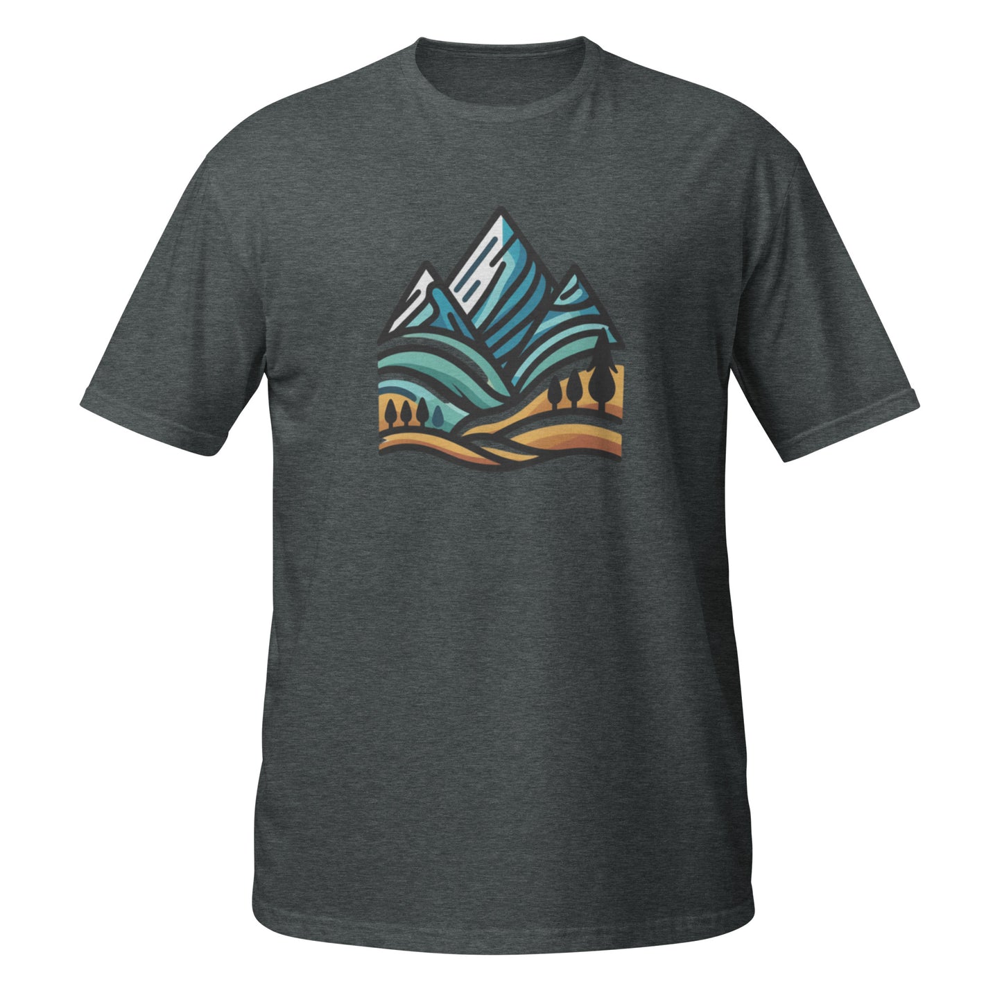 Unisex t-shirt mountains #3