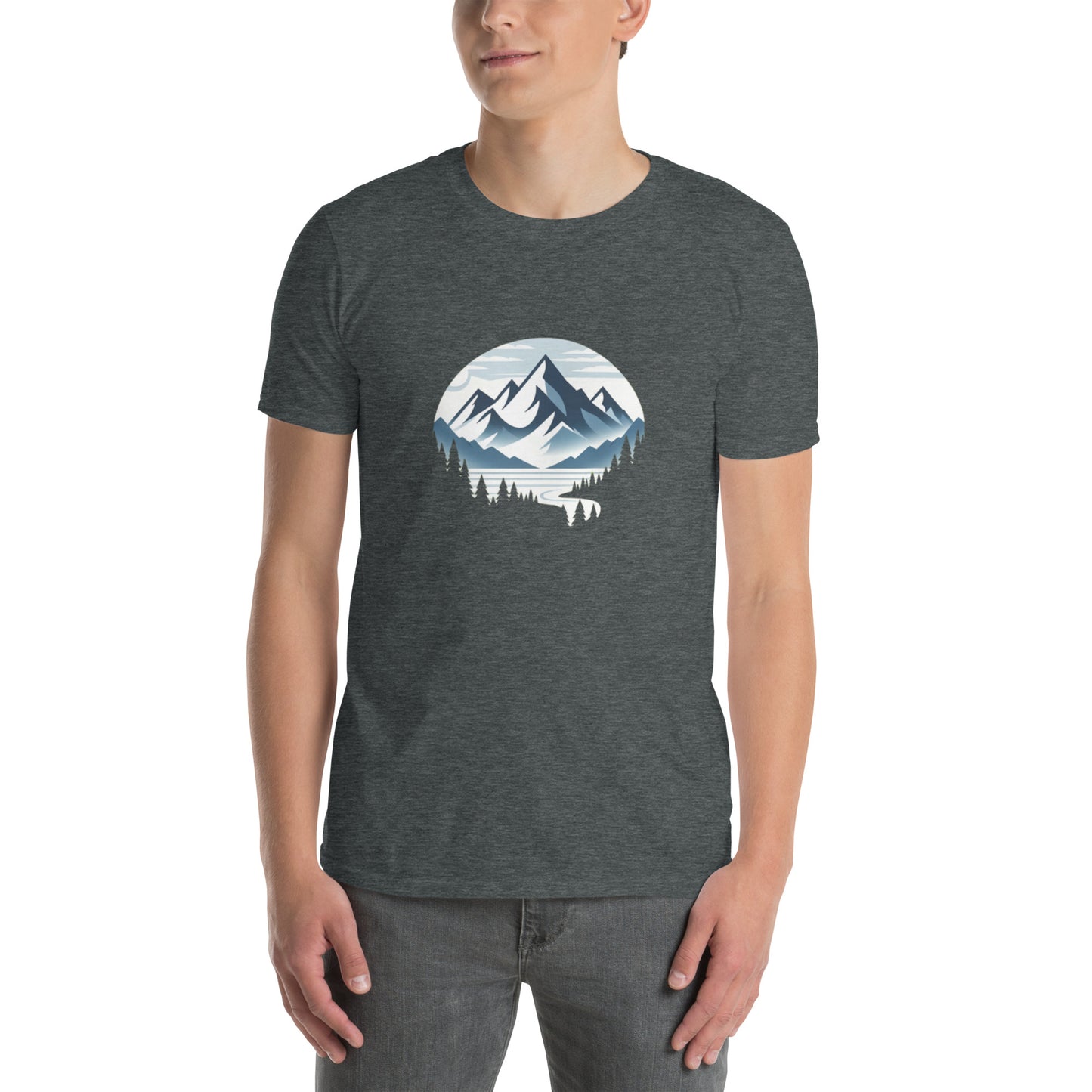 Unisex t-shirt mountains #4