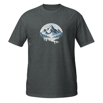 Unisex t-shirt mountains #4