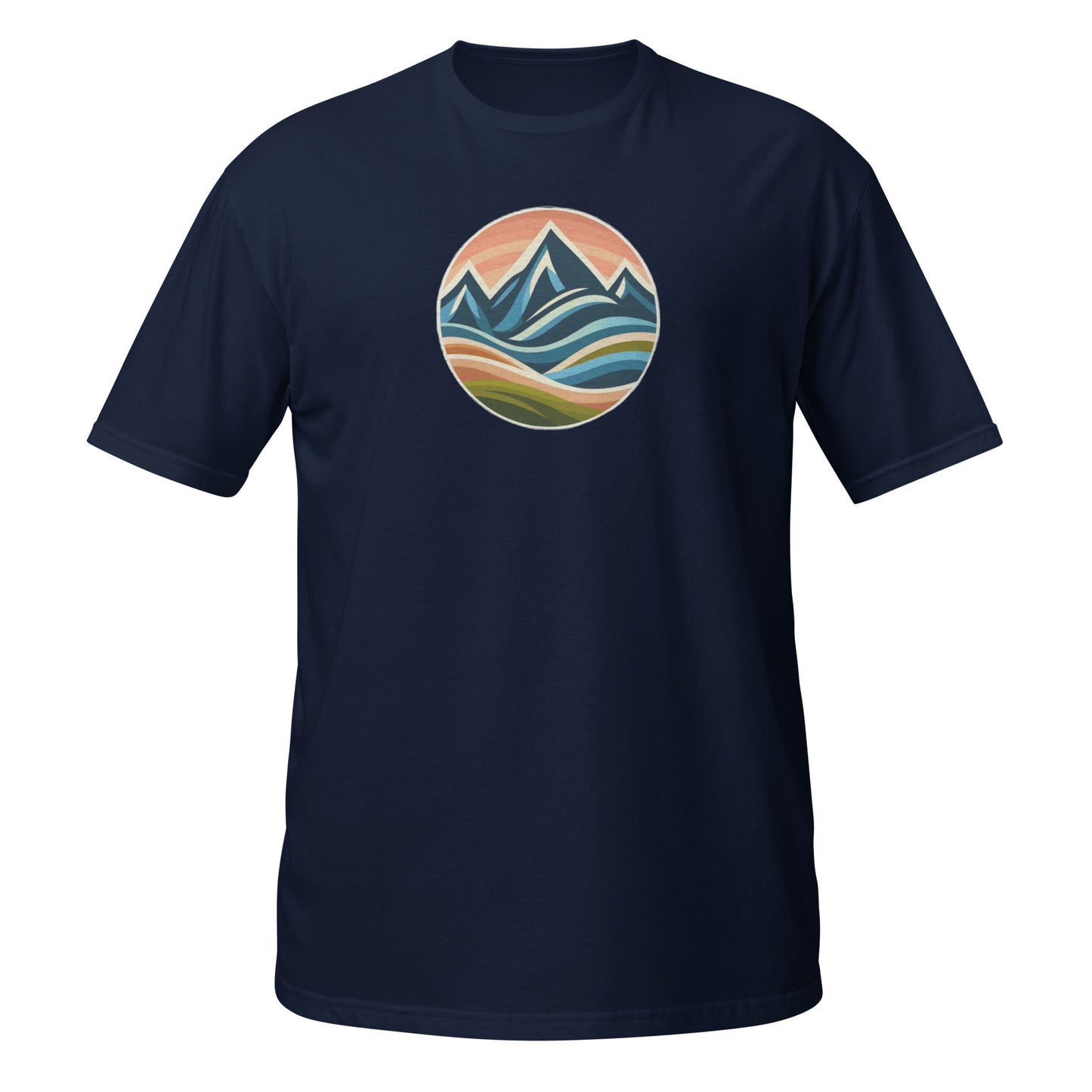 Unisex t-shirt mountains #1