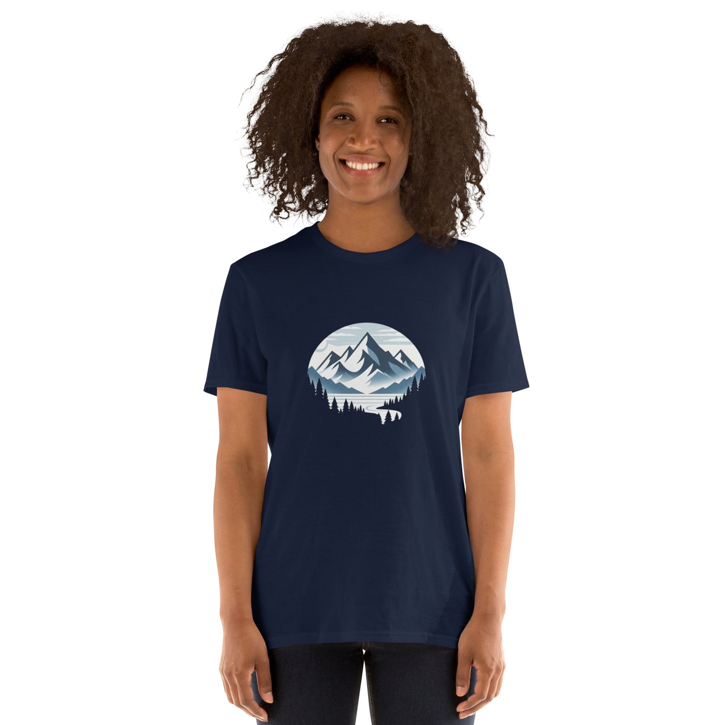 Unisex t-shirt mountains #4