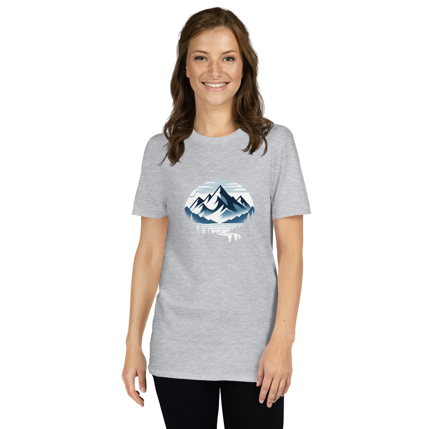 Unisex t-shirt mountains #4