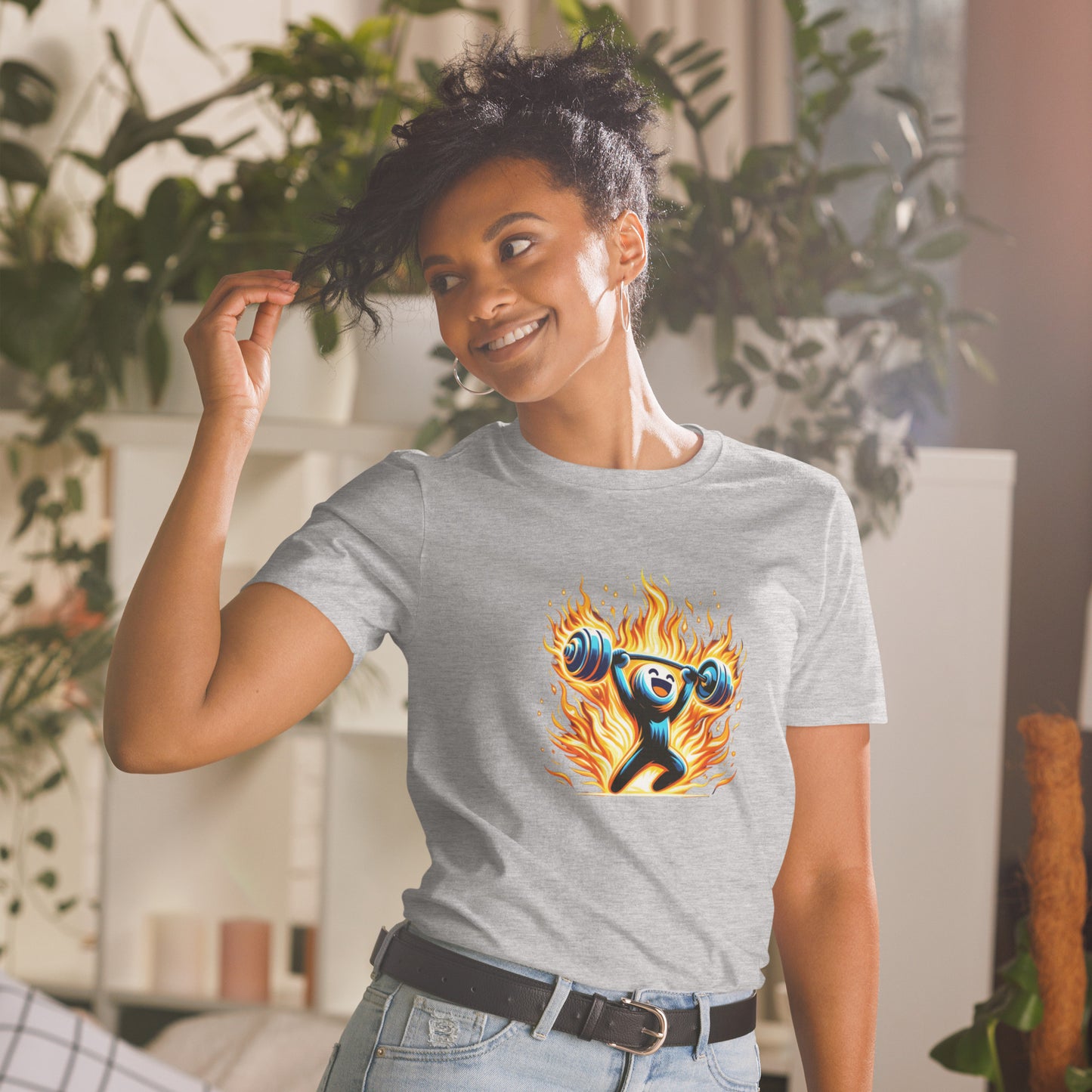 Unisex T-shirt Fitness #1