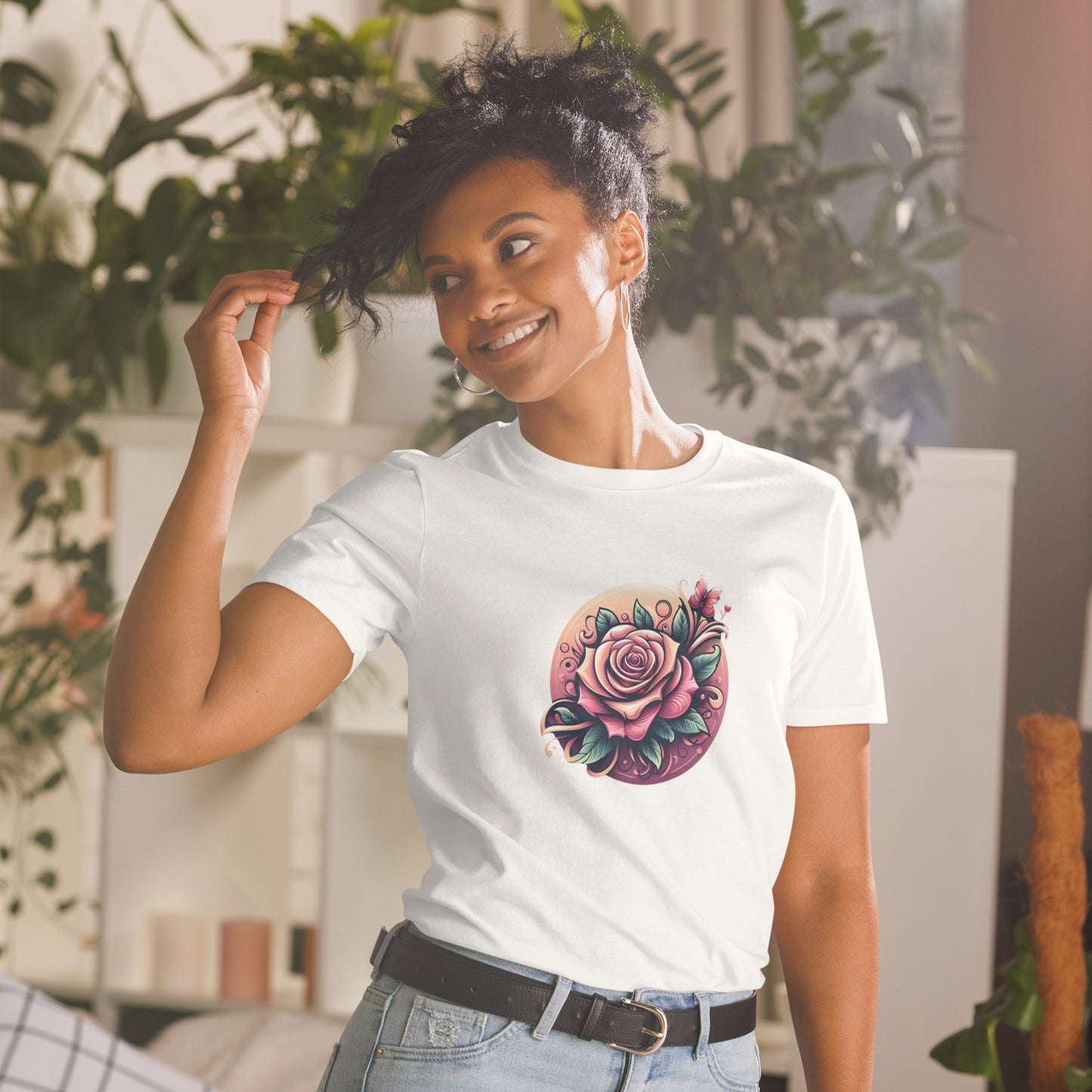 Unisex T-Shirt Rose #2