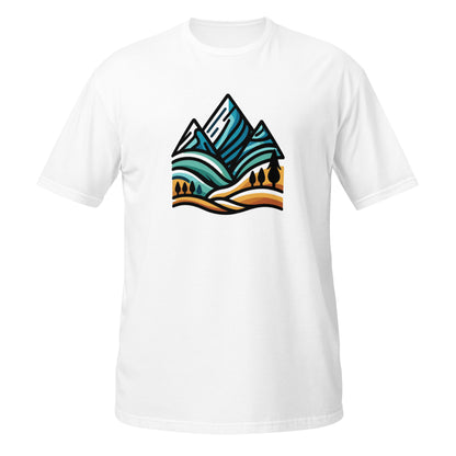 Unisex t-shirt mountains #3